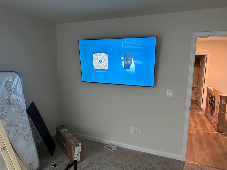 Bedroom Smart TV Setup
